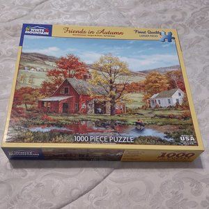 White Mountain Friends in Autumn 1000 piece puzzle